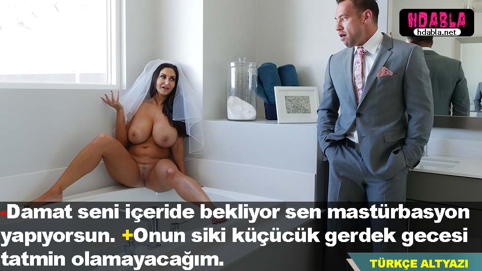 Damadın arkadaşı düğünden önce gelini boşaltıyor