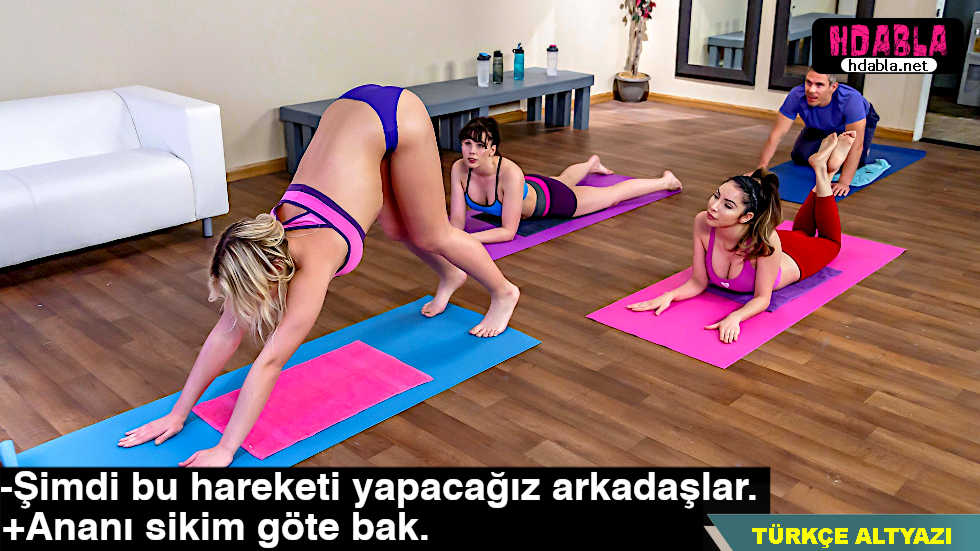 Spor salonundaki kızların kıçına çaktırmadan bakan abaza